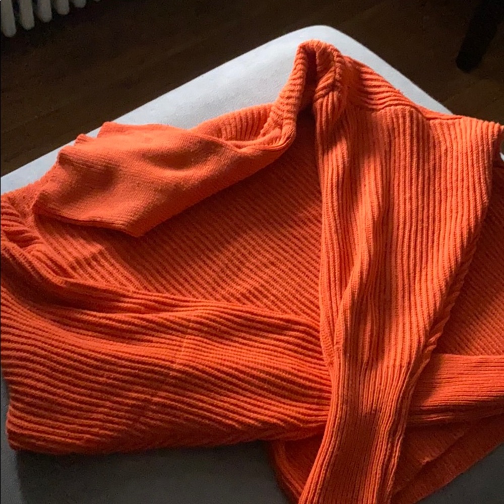 Orange sweater